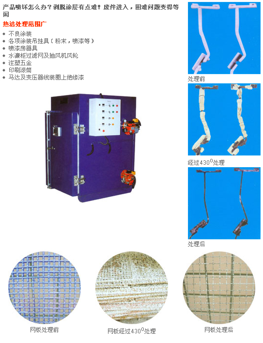 产品名称：热洁炉